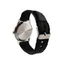 Kinder Armbanduhr - Lernuhr analog - Fußball schwarz