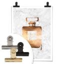 Poster aspect cuivré - Eau de Parfum