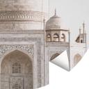Fototapet - Rundt Annie - Taj Mahal - vliesetapet/selvklæbende non-woven tapet