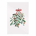 Póster de tela con muérdago navideño - Kristina
