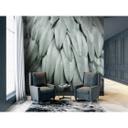 Livingwalls papier peint photo ARTist Feathers vert