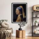 Póster Pixelart - Vermeer - La joven del pendiente de perla