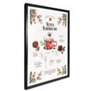 Poster Recette du chocolat chaud