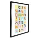 Póster Loske - Alfabeto de los animales - Inglés