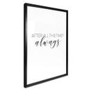 Plakat - After all this time