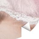 Fototapet - Rundt Sisi & Seb - Pink Lake - vliesetapet/selvklæbende non-woven tapet