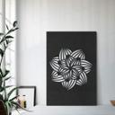 MDF - Decoración en madera flor de mandala