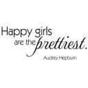 Happy girls are the prettiest