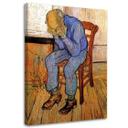 Canvasbillede, Gammel mand i sorg - Vincent van Gogh