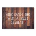 Stænkplade - Her kan din ønsketekst stå