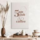Canvasbillede 5 am Club & Coffee