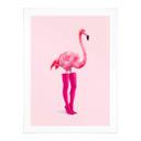 Póster Flamingo rosa - Pozdniakov - Flaminciaga
