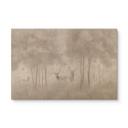 Houten Wanddecoratie bos - Herten in het nevelwoud - Ms Tiff