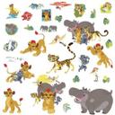 Muursticker set - The Lion and his friends