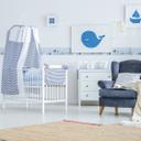 A.S. Création Lovely Kids Frise autocollante enfant - Gris, Rouge