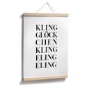 Poster Kling Cloches