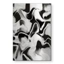Geborsteld Alu-Dibond met goud-, zilver- & kopereffect - Abstract marmerpatroon - Treechild