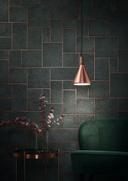 grafisk tapet, non-woven Natural Opulence antracit