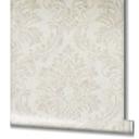 non-woven tapet beige ornamental til stue soveværelse kontor marburg tapet