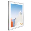 Póster Wride - Iglesia en Santorini