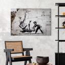 Lienzo Banksy en Ucrania - Un pequeño judoka