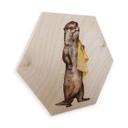 Hexagon Hout Berkenfineer Graves - Otter