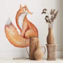 Sticker mural - Fier renard