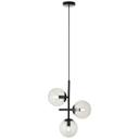 Pendelleuchte Amina, grau, 150,3 x 35,2 cm, Metall Deckenlampe
