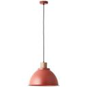 Pendelleuchte Franziska, rot, Ø38 cm, Metall Pendelleuchte