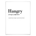 Plakat - Hangry