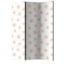 Screen room divider - Børneblomster, 3-delt