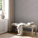 blomstertapet grå - non-woven tapet A.S. Création - blomster