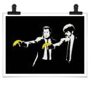 Póster Banksy - Pulp Fiction