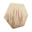 Hexagon Hout Grass at Sea