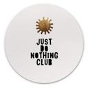 Tableau sur alu-Dibond Kubistika - Do Nothing Club - Rond