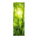 Póster de tela Sol en un bosque de bambú - Panorama