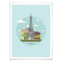 Póster - Visite París