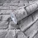 Non-woven tapet i 3D steneffekt brun steneffekt 