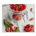 Dækplade til komfur - stærk chili
