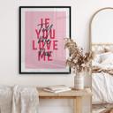 Plakat Kerr-Dineen - If you love me, tell me now