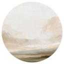 Vinilo decorativo Nubes en el cielo - Hobday - Redondo