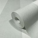 Stribet tapet, non-woven Shades Iconic hvid grøn