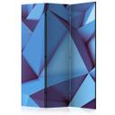 Skærmvæg - Royal blue, 3-delt