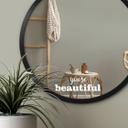 Wallsticker Spejlklistermærke Du er smuk