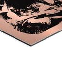 Geborsteld Alu-Dibond met goud-, zilver- & kopereffect - If you get tired - Banksy