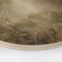 Houten Wanddecoratie met uitzicht in de boomtoppen - Ms Tiff - Rond
