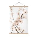 Póster de tela con flores de cerezo blancas - Sisi & Seb