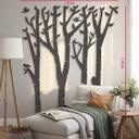 MDF-dekoration Birch Trees and Birds