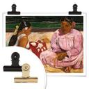 Póster Gauguin - Mujeres de Tahití