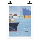Plakat Rivers - Hamburg
